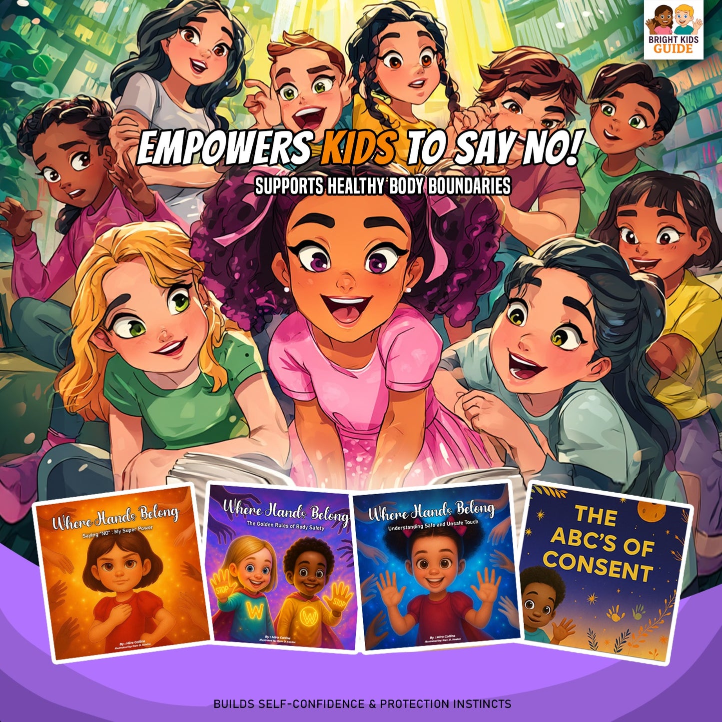 Body Safety Box Set I: 4-Book Bundle on Kids' Body Safety