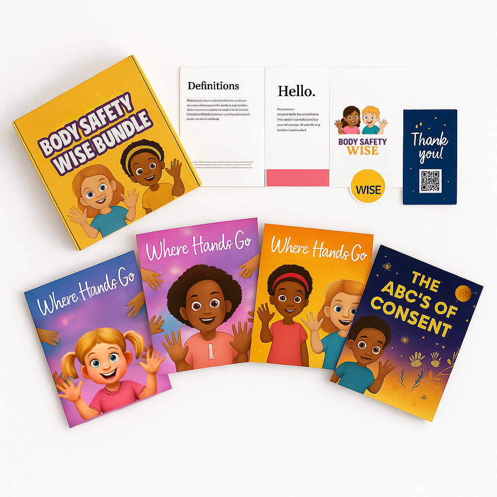 Body Wise™ Safety Box Set I: 4-Book Bundle on Kids' Body Safety
