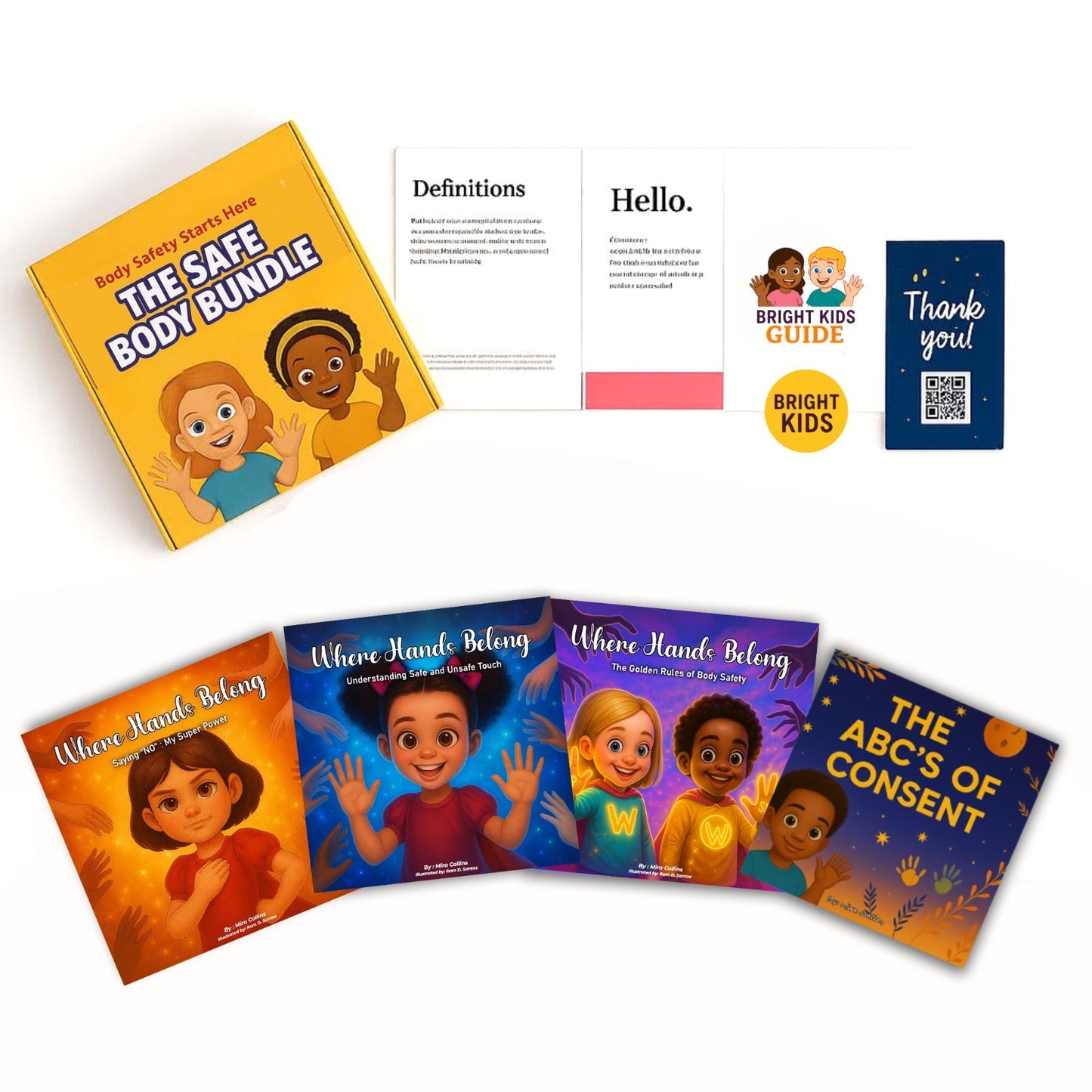 Body Safety Box Set I: 4-Book Bundle on Kids' Body Safety